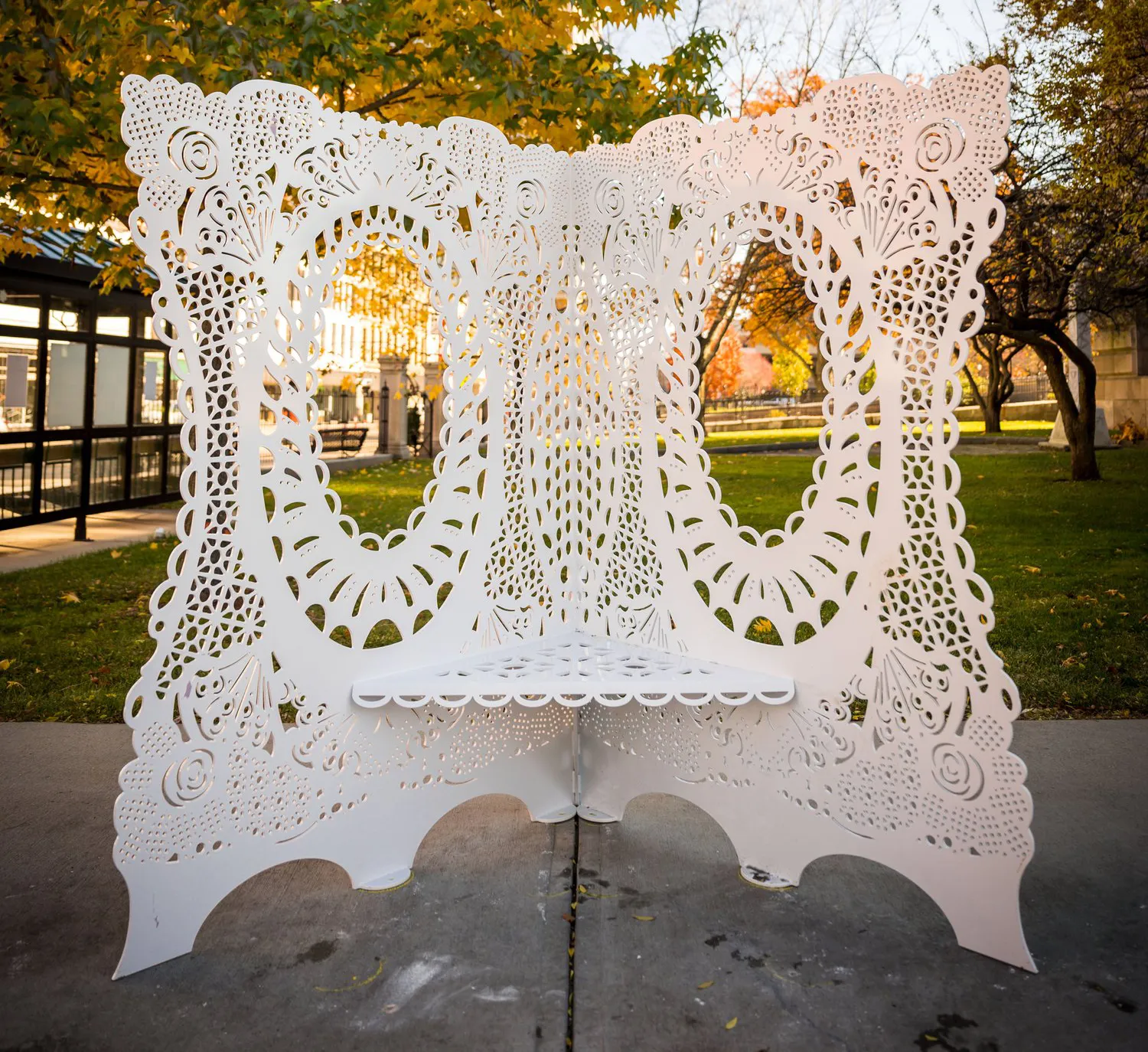 Esther Howland Bench (Artist: Gianna Stewart)